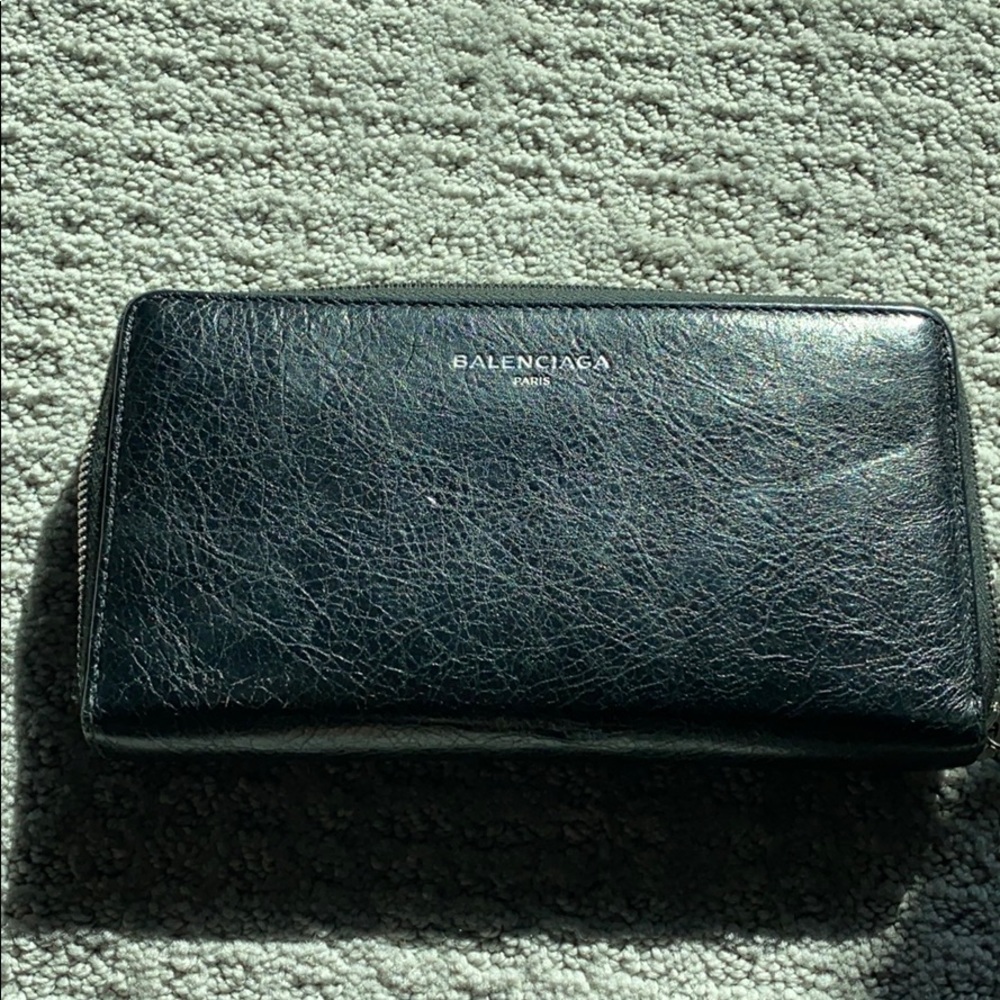 Authentic Balenciaga 12 card holder wallet